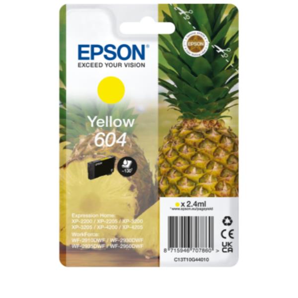 Cartucce Ink Ananas Yellow 604 - immagine 2