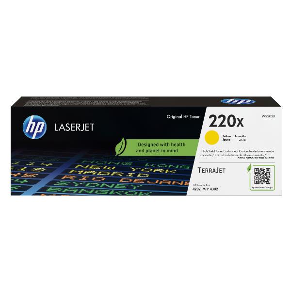 HP 220X Toner Originale Giallo Alta - immagine 8