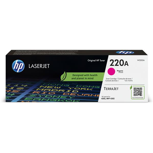 HP 220A Toner Originale Magenta