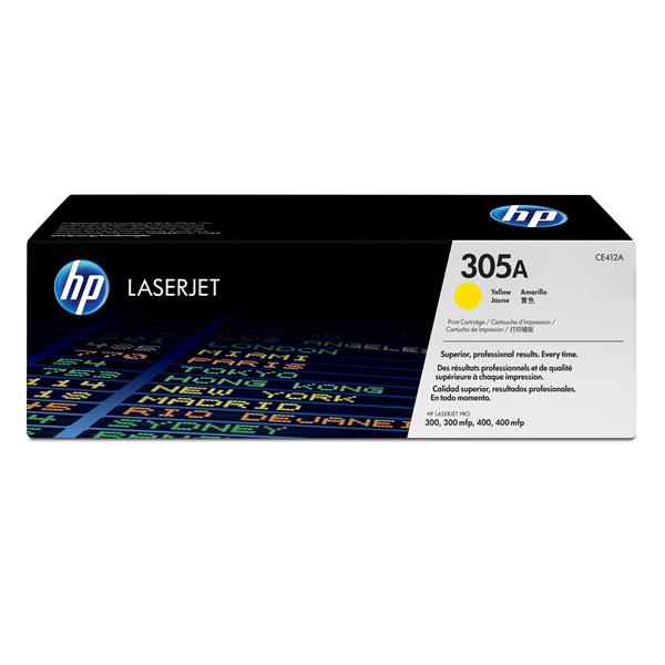 Toner Giallo HP 305A Laserjet
