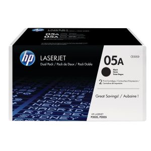 HP 05A Nero 2-Pack Laserjet Toner