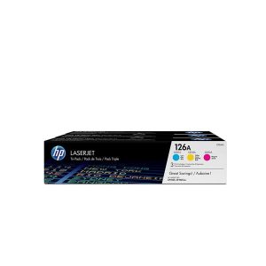 126A Color Tri-Pack Laserjet Toner
