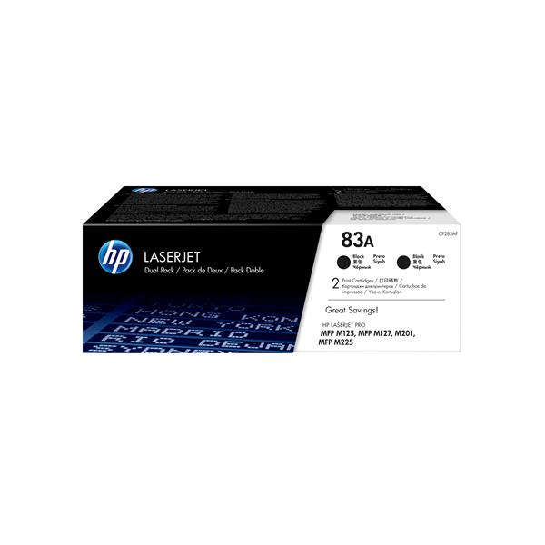 HP 83A 2-Pack Nero Laserjet