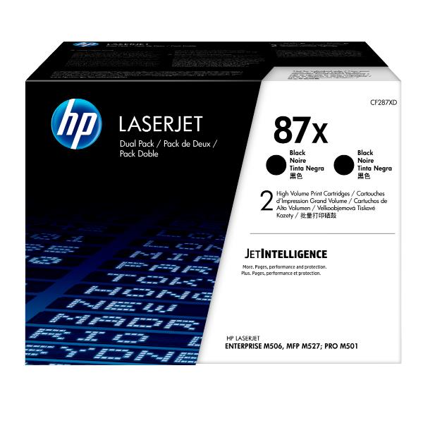 HP 87X 2Pack High Yield Nero Toner - immagine 4