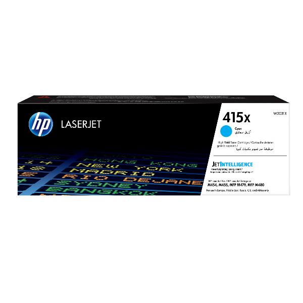 HP 415X Cyan Laserjet Toner Cartr - immagine 8
