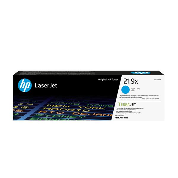 HP 219X Ciano Original Laserjet Toner