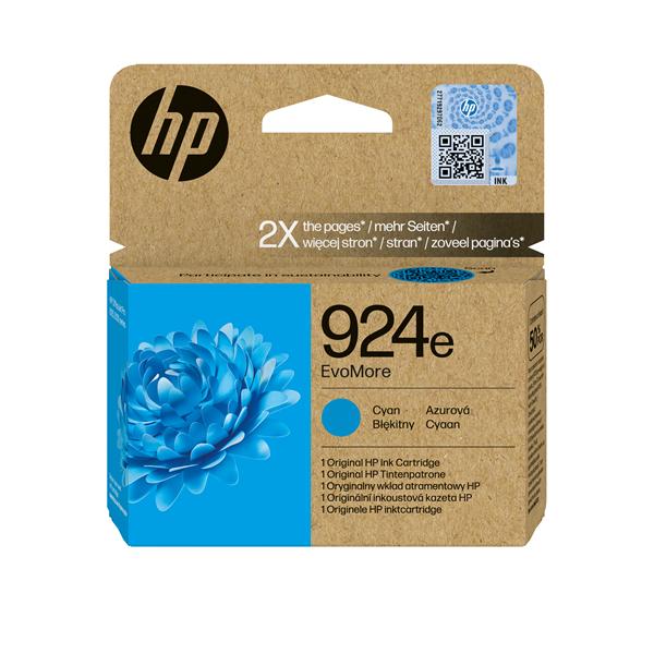 HP 924E Evomore Ciano Original Ink