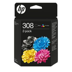 HP 308 Nero/Tri-Color Ink Cartridg
