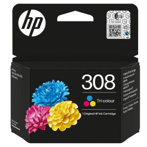 HP 308 Tri-Color Original Ink Blist
