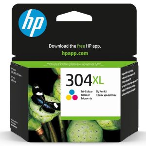 HP 304Xl Tri-Color Ink Cartridge