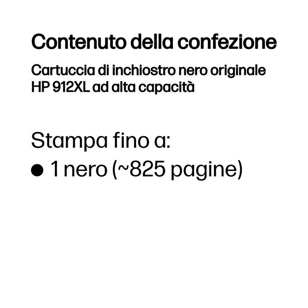 HP 912Xl High Yield Nero - immagine 2