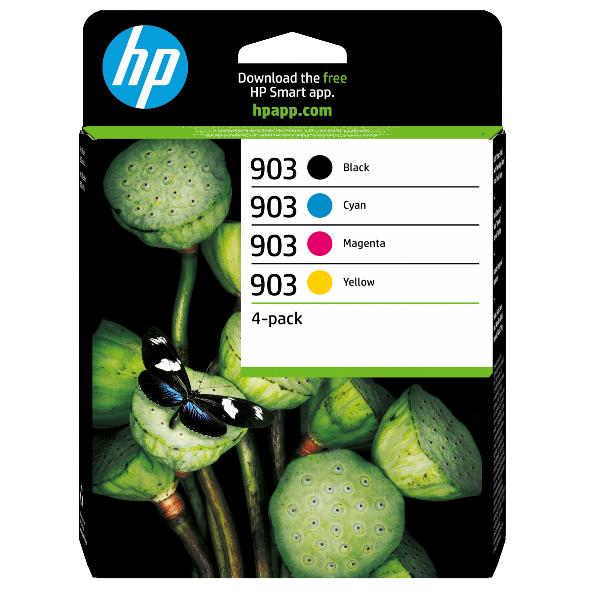 HP 903 Cmyk Original Ink 4-Pack - immagine 4