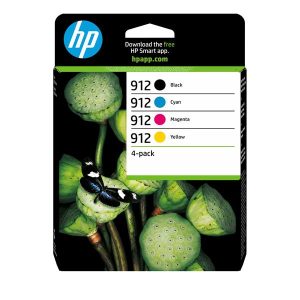 HP 912 Cmyk Original Ink 4-Pack
