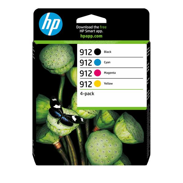 HP 912 Cmyk Original Ink 4-Pack