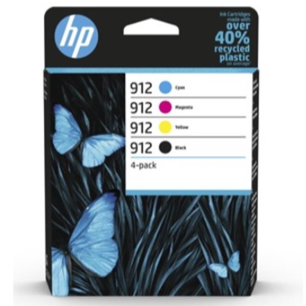 HP 912 Cmyk Original Ink 4-Pack - immagine 2