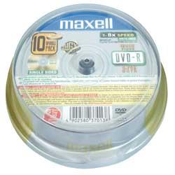 Dvd-R 16X 4.7Gb Campana 10 Pz.