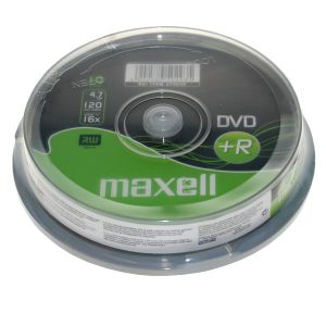 10Pz.dvd+R 4.7Gb 16X Spindle