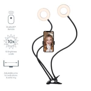 V-Dual Classic 2-In-1 Selfie Ring