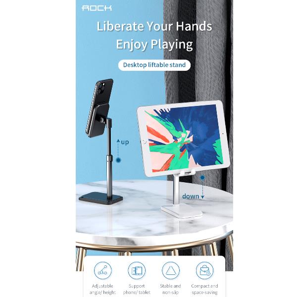 Rock - Stand Per Telefono - Nero - immagine 3