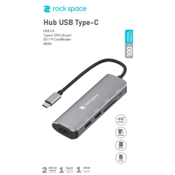 Rock - Hub USB C - USB 3.0
