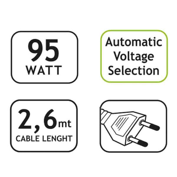 Caricabatterie Universale 95W 10 Co - immagine 3