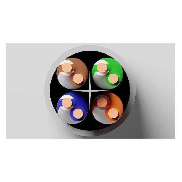 Matassa Schermata Lszh Cat.6A 305Mt - immagine 2