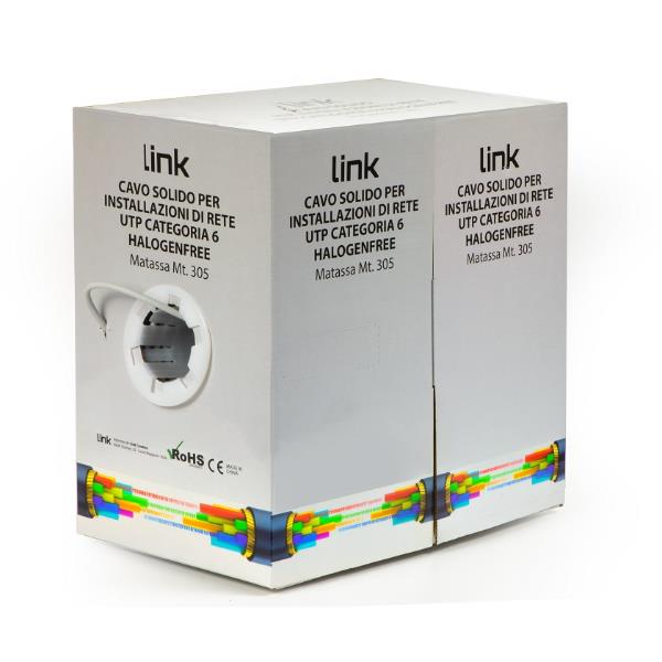 Matassa Schermata Lszh Cat.6 305Mt - immagine 3