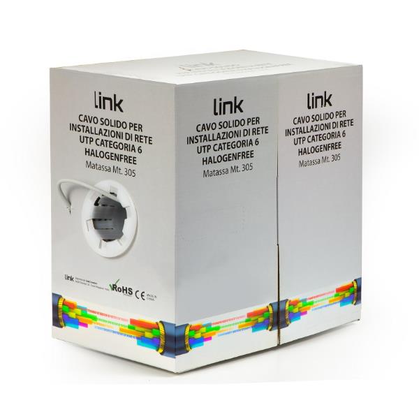 Matassa Schermata Lszh Cat.6 305Mt - immagine 4