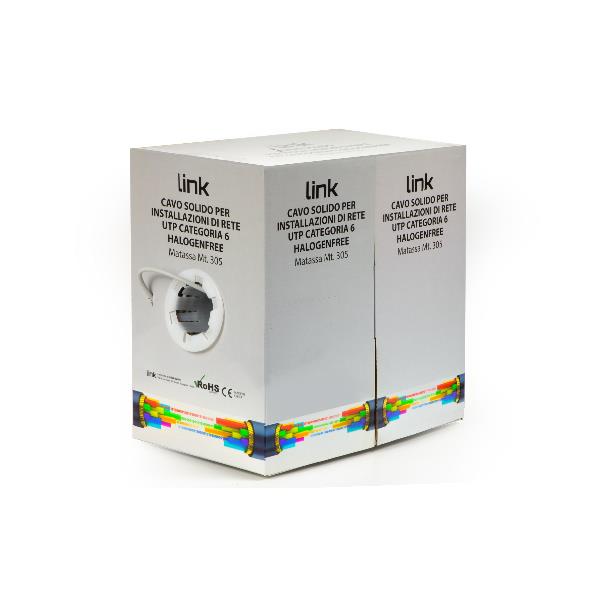 Matassa Schermata Lszh Cat.6 305Mt - immagine 2