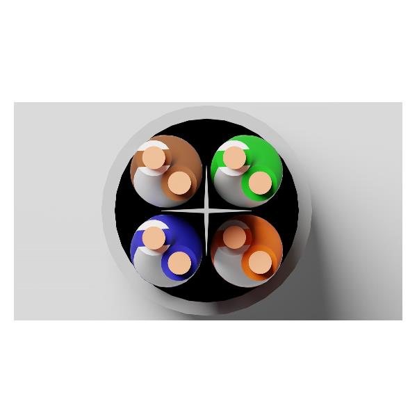 Matassa Schermata Lszh Cat.6 305Mt - immagine 6