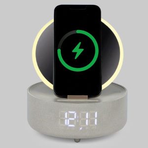 Specchio Lampada Orologio Cassa Gra