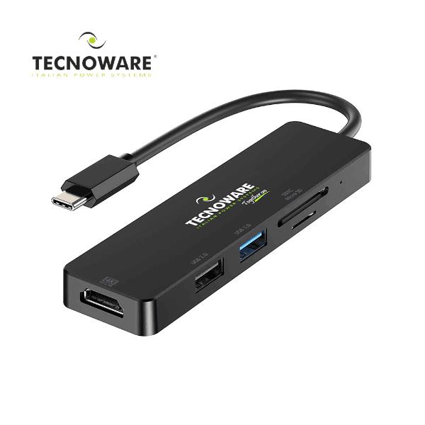 USB Type-C Hub 5 In 1 Adapter