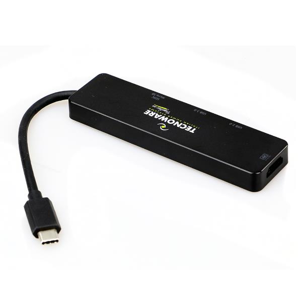 USB Type-C Hub 5 In 1 Adapter - immagine 3