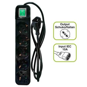 Multipresa Iec 5 Uscite