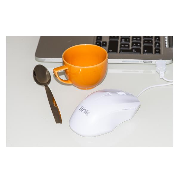 Mouse USB Colore Bianco - immagine 4