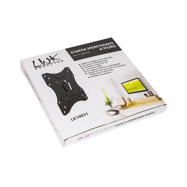 Staffa Ultrasottile Tv 23-42"