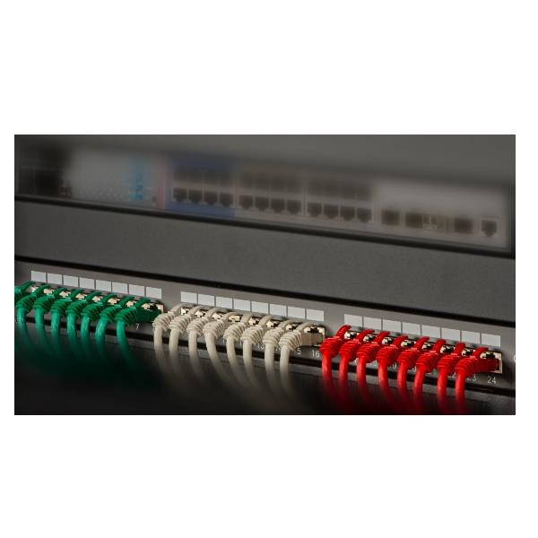 Pannello Patch Per Reti 24 Porte - immagine 5