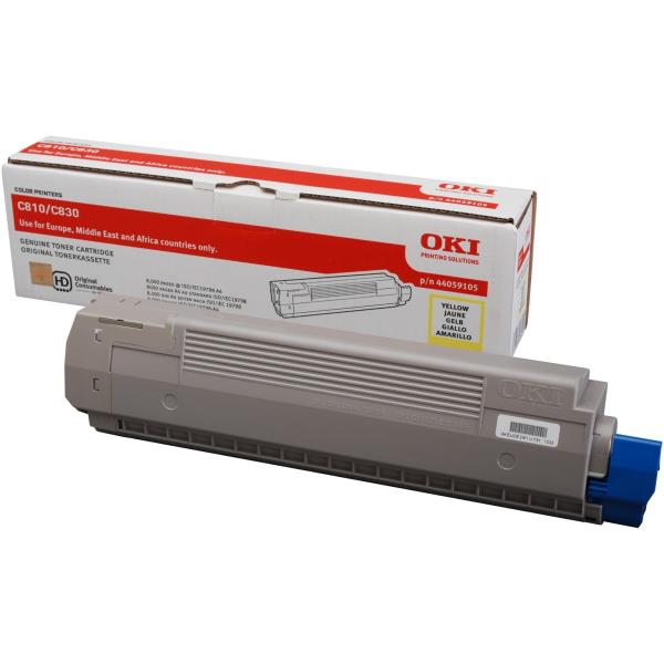 Cartuccia Toner Giallo C810/830 8K - immagine 2