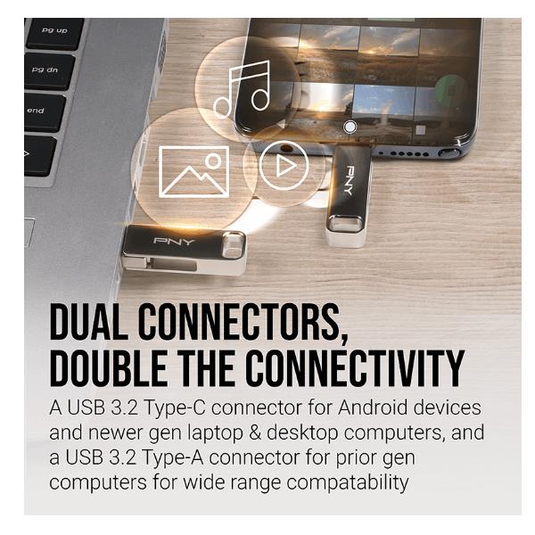 Duo Link USB 3.2 Type-C 256Gb - immagine 2