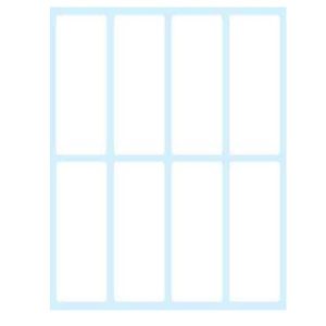 Cf80 Etichette Bianche 75X27