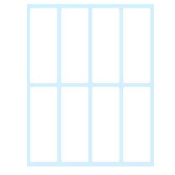 Cf80 Etichette Bianche 75X27