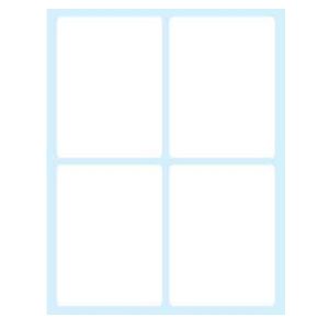 Cf40 Etichette Bianche75X56