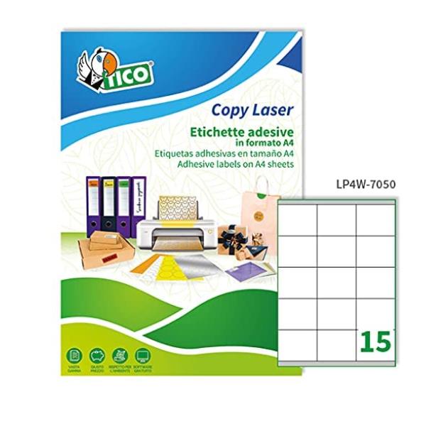 Etich.bianche Margini 70X50 8 100Ff