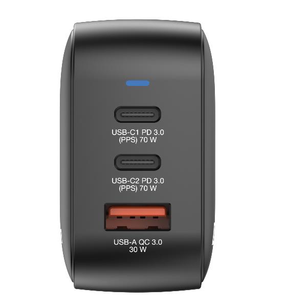 Gan Charger 3 Port 70W Mini - immagine 3