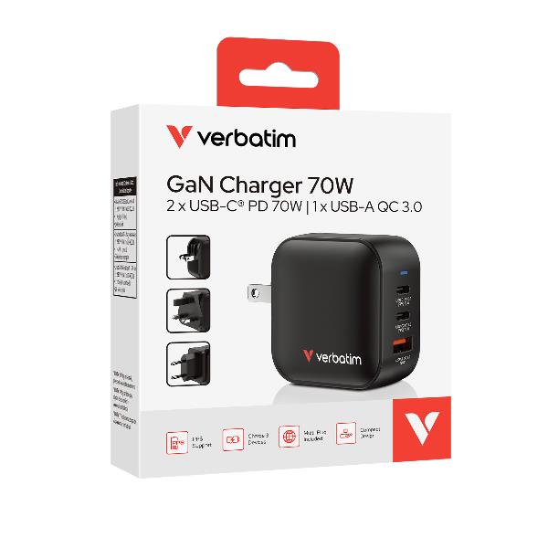 Gan Charger 3 Port 70W Mini - immagine 4