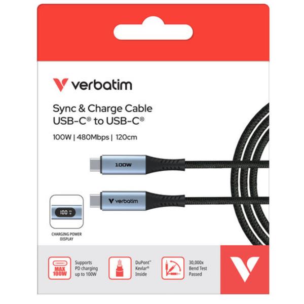 USB-C To Usbc 100W 120Cm Display - immagine 3