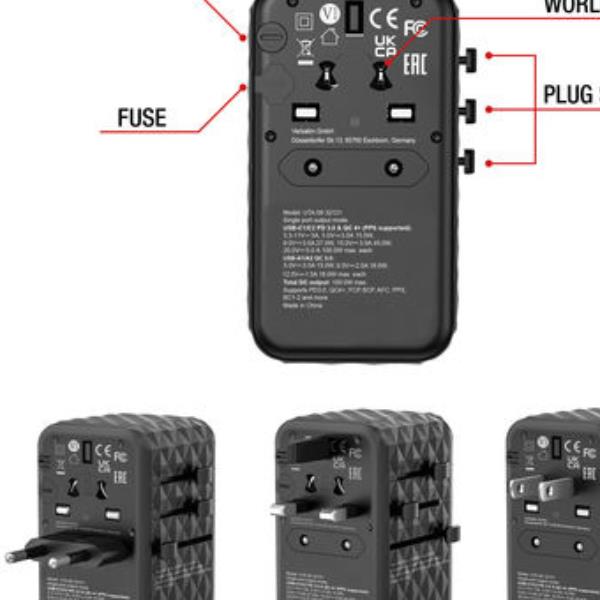 Universal Travel Adap.gan Iii 100W - immagine 5