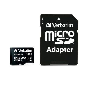 Micro Sdhc -16Gb- Class 10+ Adattat