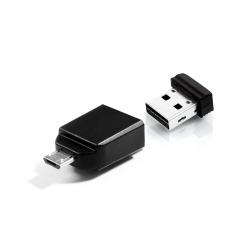 Memory USB-16Gb-Nano+Adptor Micro