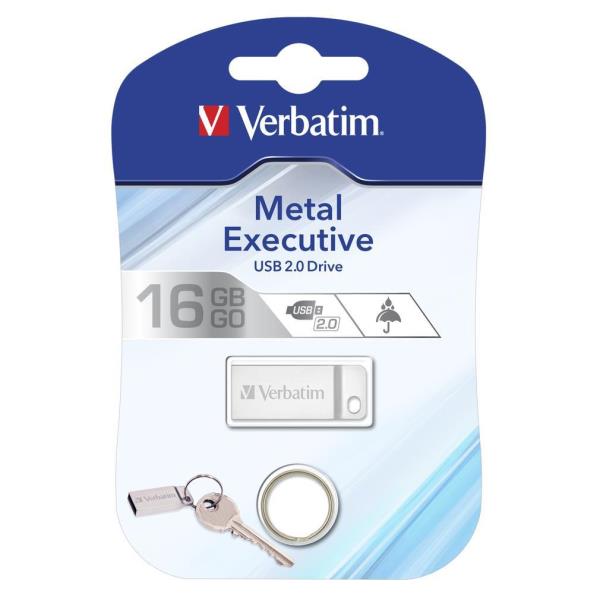 Memory USB-64Gb-Metal Argento 2.0 - immagine 3